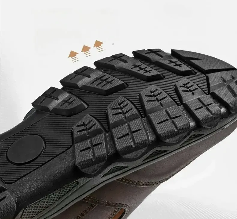 ⏰Last Day! 45% OFF  🔥Men's Genuine Leather Outdoor Orthopedic Loafers