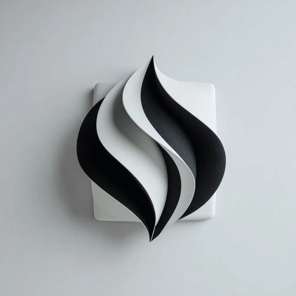 Wandleuchte Metall 22x10x28 cm - Schwarz-Weiß - modern-Warmthena