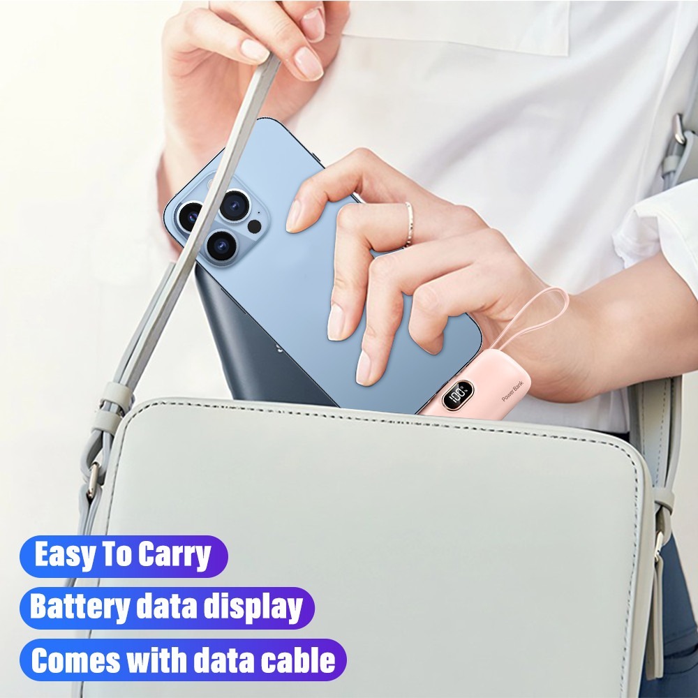 5000mAh Mini Portable Charger Power Bank