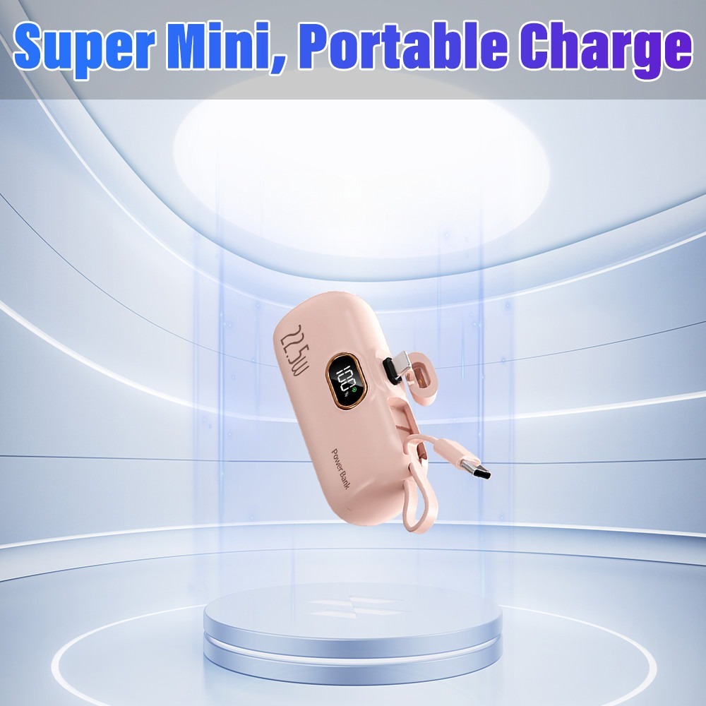 5000mAh Mini Portable Charger Power Bank