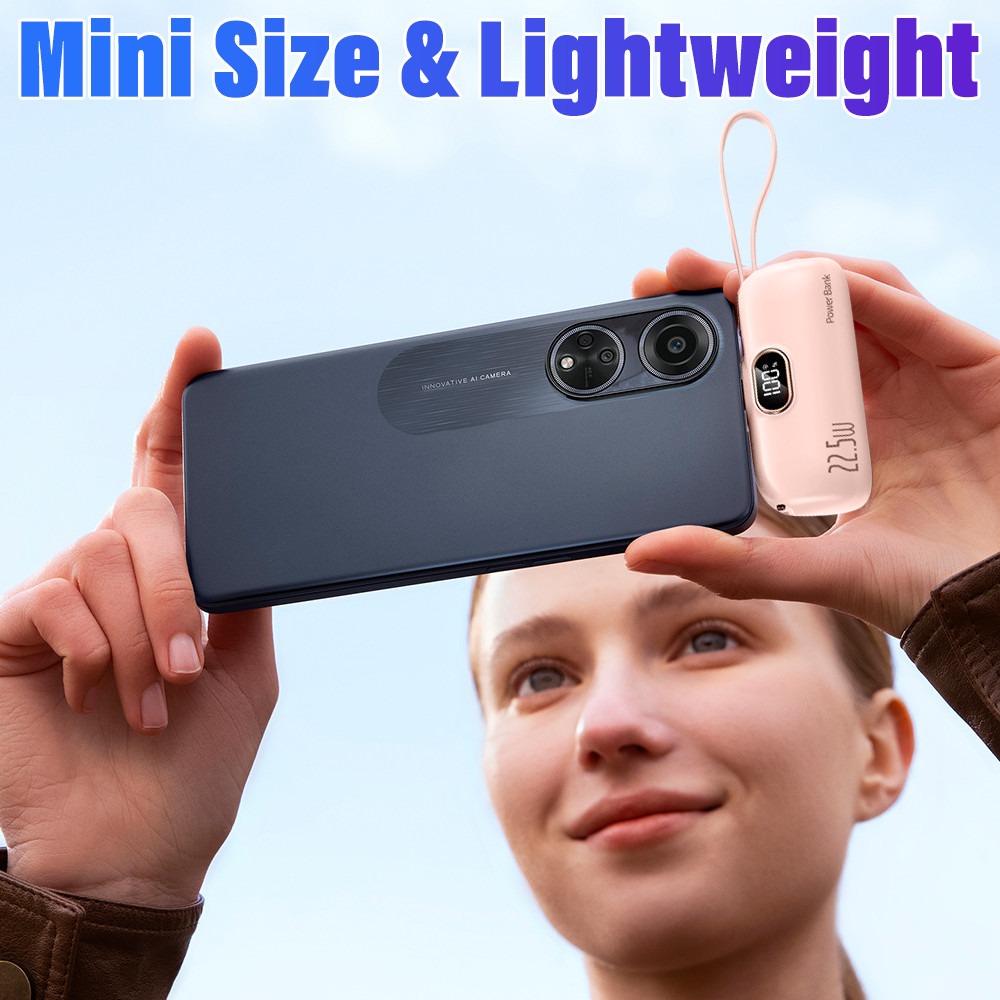 5000mAh Mini Portable Charger Power Bank