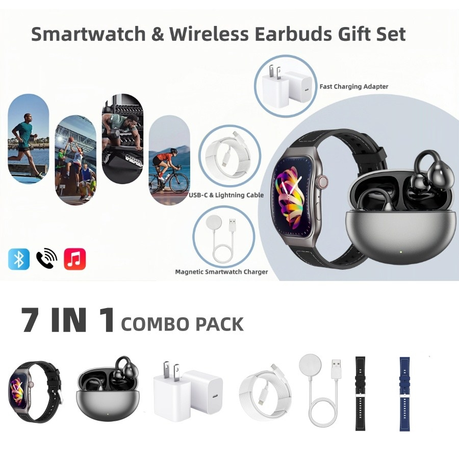 7-in-1 Smartwatch Gift Set