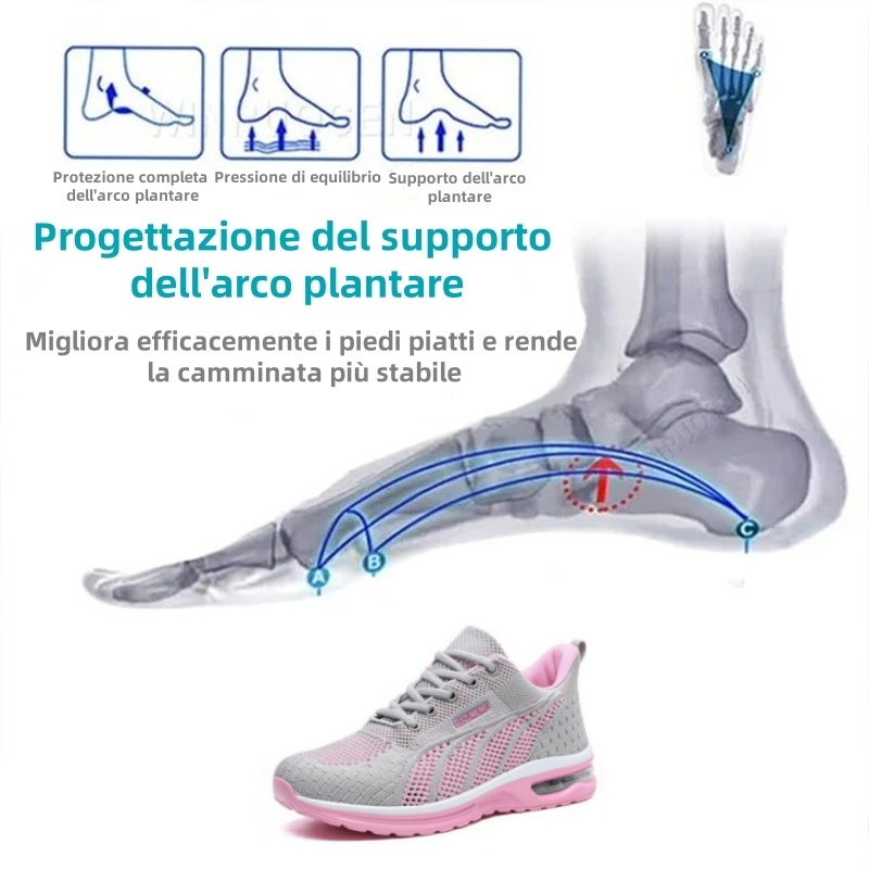 【🎁Sconto del 50% oggi - non perdetevelo】 Scarpe ortopediche dal design ergonomico: con queste potrete liberarvi facilmente dal dolore ai piedi👞