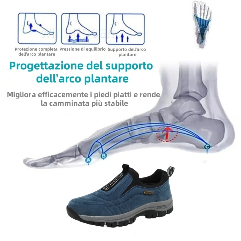[🔥Sconto del 50% per un periodo limitato - non lasciartelo sfuggire] Scarpe ortopediche dal design ergonomico: con il loro aiuto puoi facilmente sbarazzarti del dolore ai piedi👞