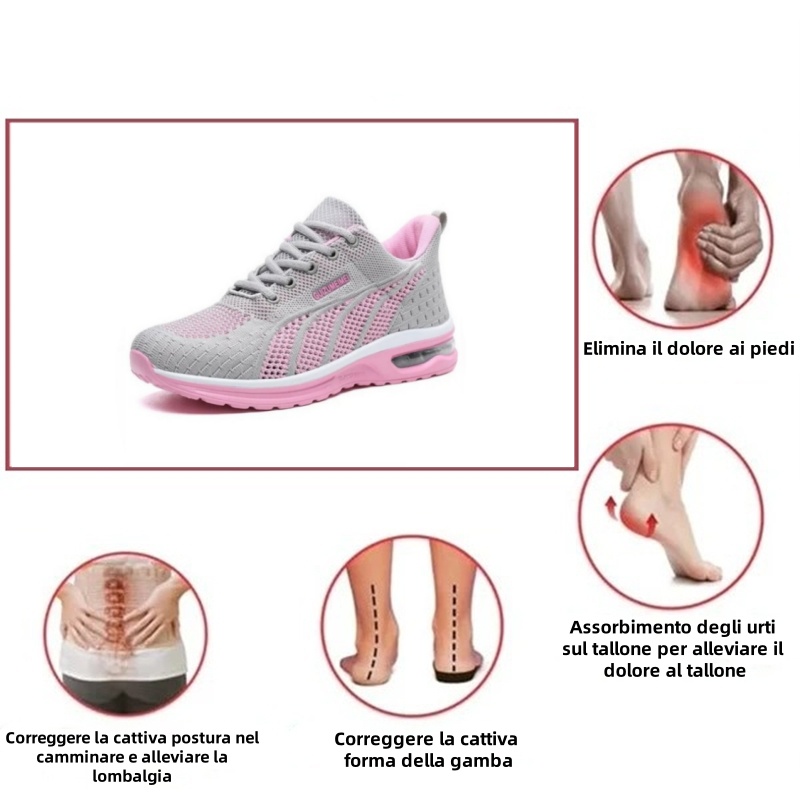 【🎁Sconto del 50% oggi - non perdetevelo】 Scarpe ortopediche dal design ergonomico: con queste potrete liberarvi facilmente dal dolore ai piedi👞