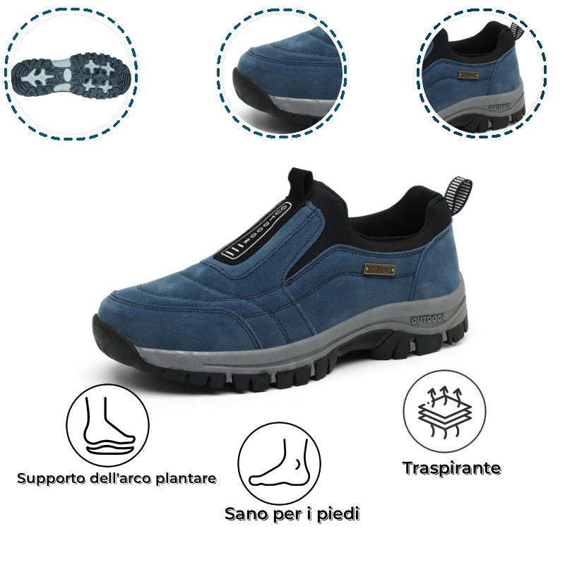 [🔥Sconto del 50% per un periodo limitato - non lasciartelo sfuggire] Scarpe ortopediche dal design ergonomico: con il loro aiuto puoi facilmente sbarazzarti del dolore ai piedi👞