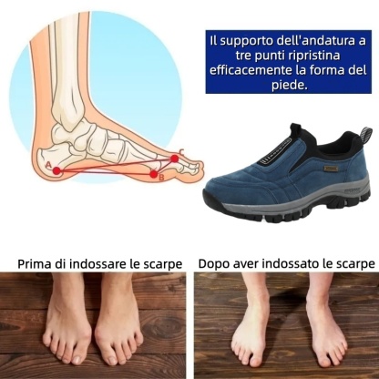 [🔥Sconto del 50% per un periodo limitato - non lasciartelo sfuggire] Scarpe ortopediche dal design ergonomico: con il loro aiuto puoi facilmente sbarazzarti del dolore ai piedi👞