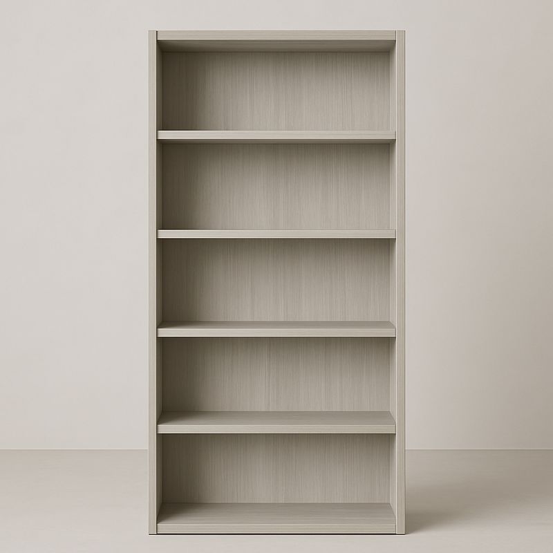 Scaffale in Legno Composito Grigio