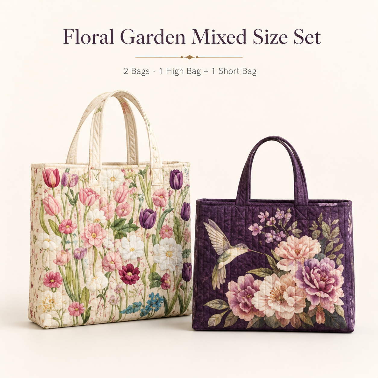 Quilted Tote Bag Bundle Sale - Pick Your Theme