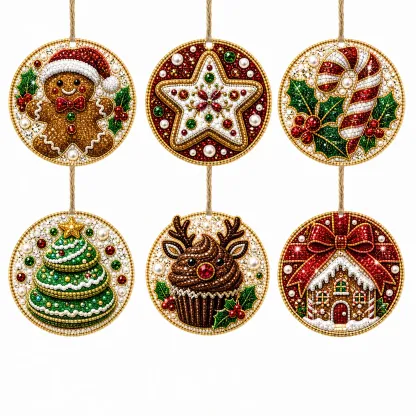 Gingerbread Delights - 6 PCS - Kit details