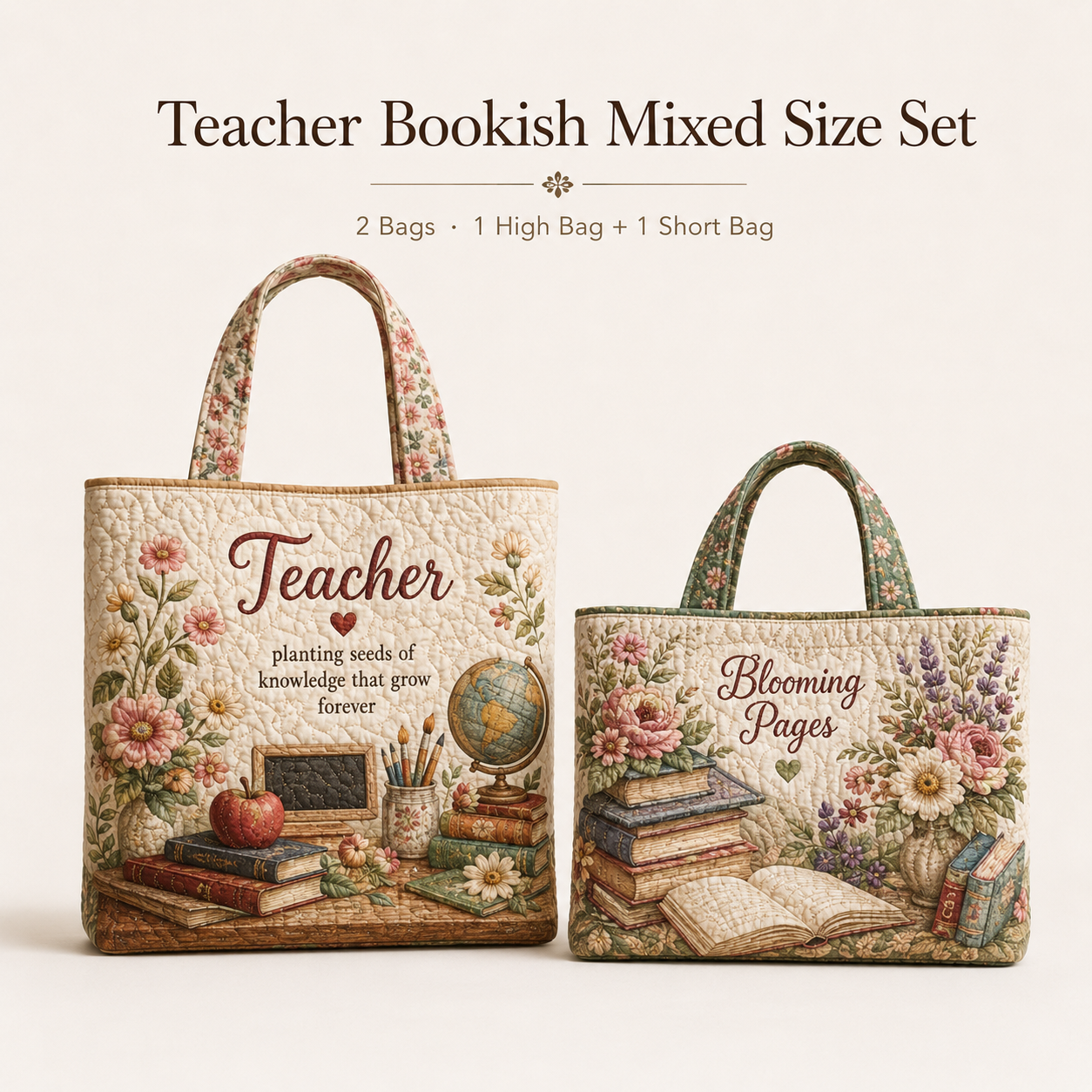 Quilted Tote Bag Bundle Sale - Pick Your Theme