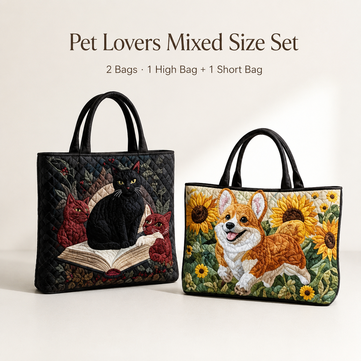Quilted Tote Bag Bundle Sale - Pick Your Theme