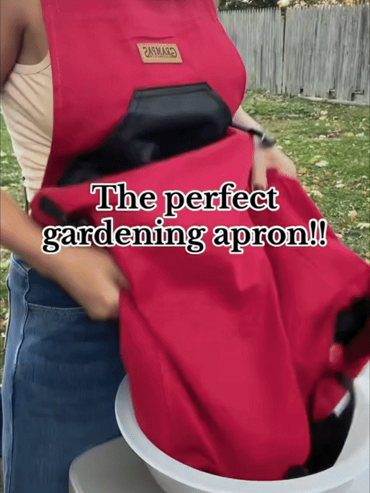Hands-Free Quick-Release Gardening Apron