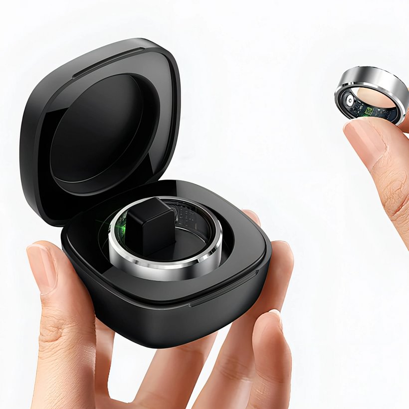 Smart Health Ring Fitness Tracker Sleep Monitor No Subscription