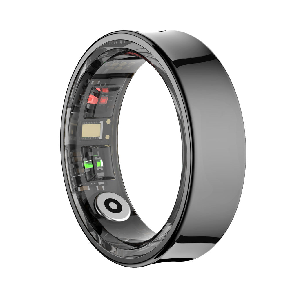 Black smart ring finish