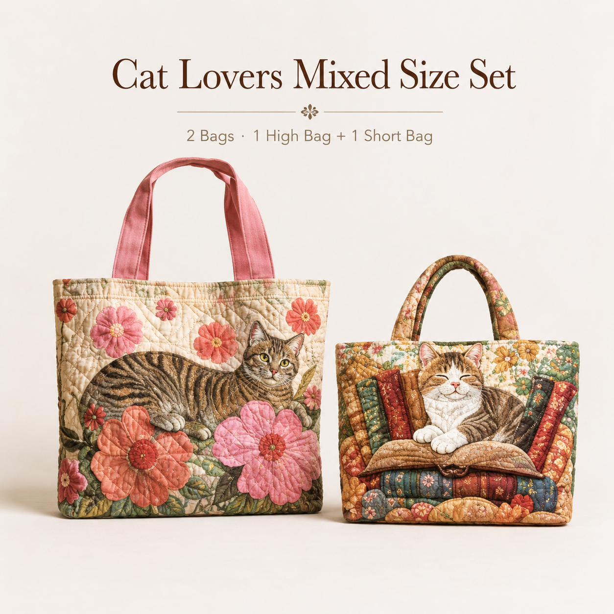 Quilted Tote Bag Bundle Sale - Pick Your Theme