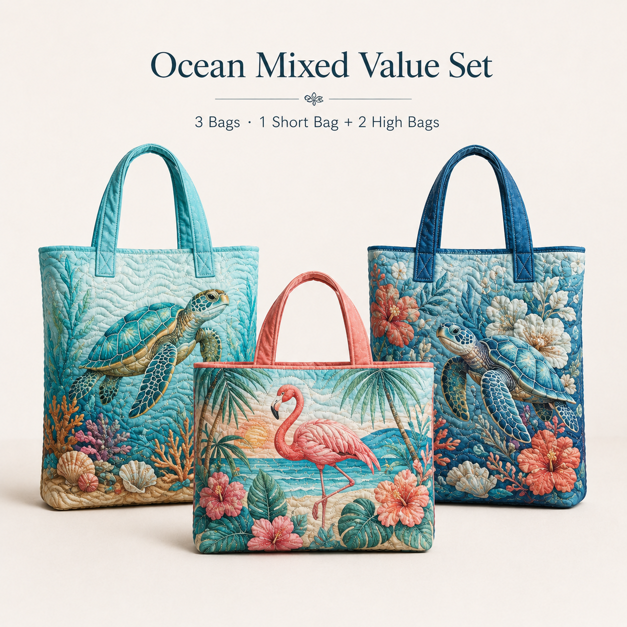 Quilted Tote Bag Bundle Sale - Pick Your Theme