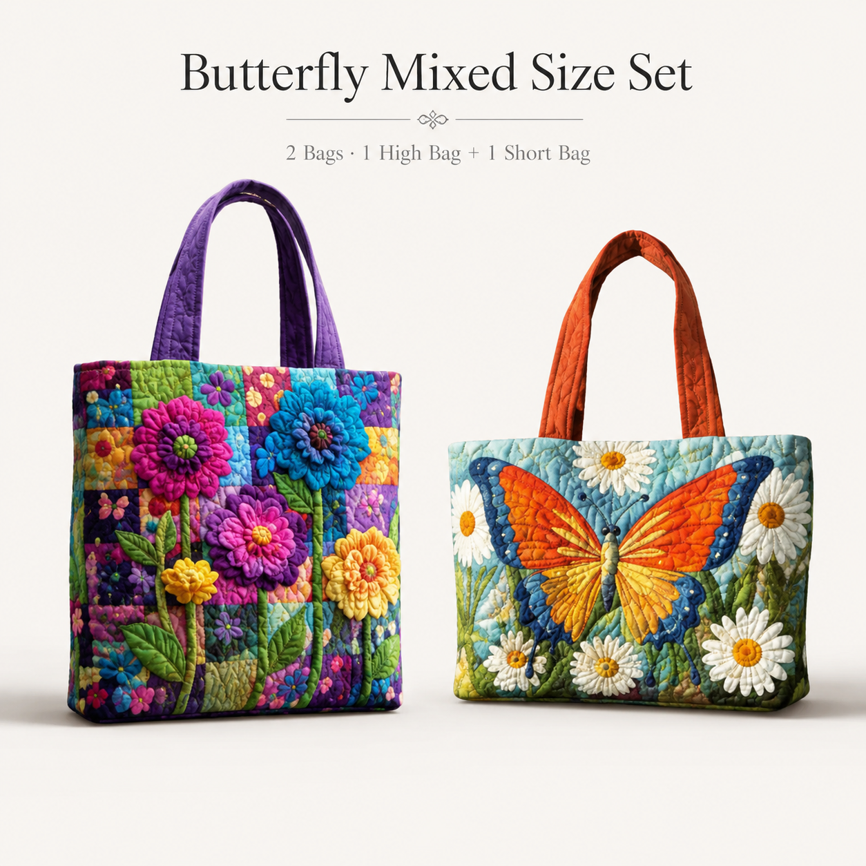 Quilted Tote Bag Bundle Sale - Pick Your Theme