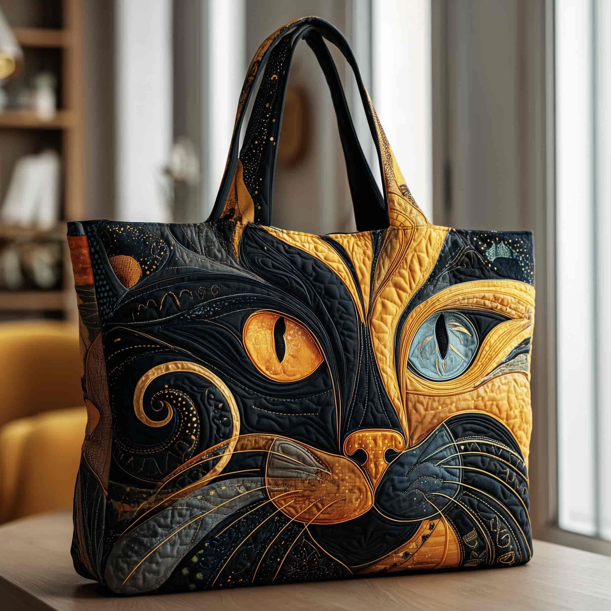 Exquisite Bookish Quilted Tote Bag GFTONL5210 – VintiaCraft