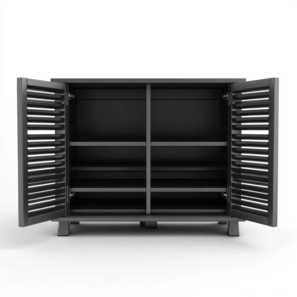 Meuble à chaussures - bois - 90x33x85 cm - noir - style moderne-Nestleify