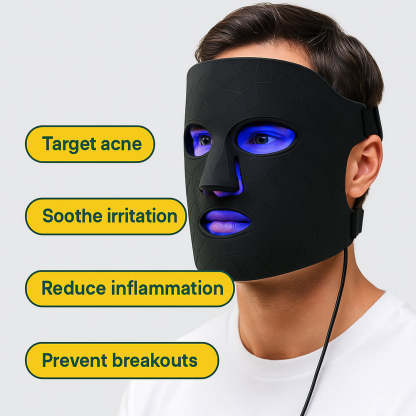 Glomask® Advanced LED Facial Mask: Enhance Collagen & Skin Clarity