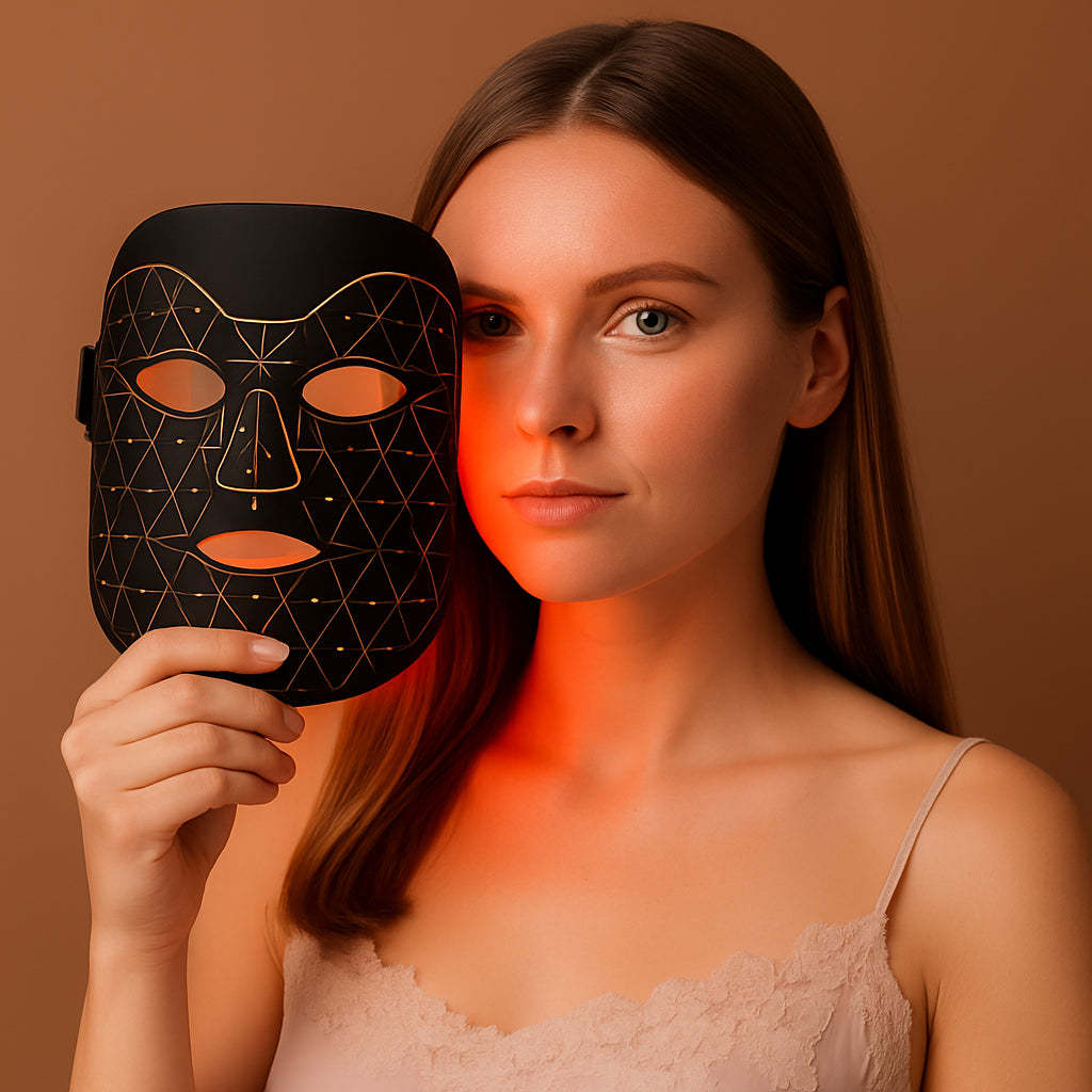 Glomask® Advanced LED Facial Mask: Enhance Collagen & Skin Clarity