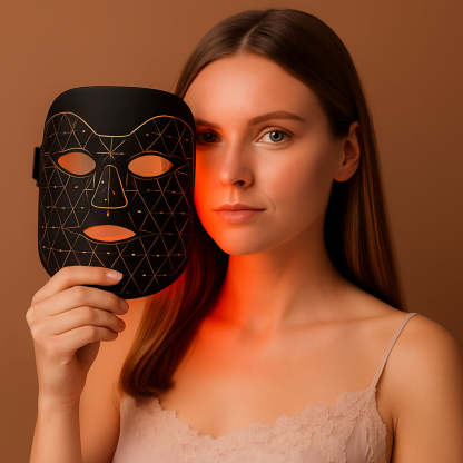 Glomask® Advanced LED Facial Mask: Enhance Collagen & Skin Clarity