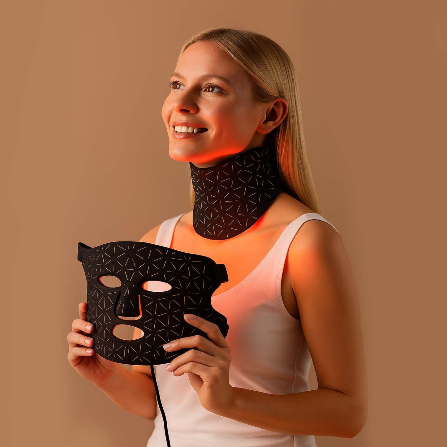 Glomask® Advanced LED Facial Mask: Enhance Collagen & Skin Clarity