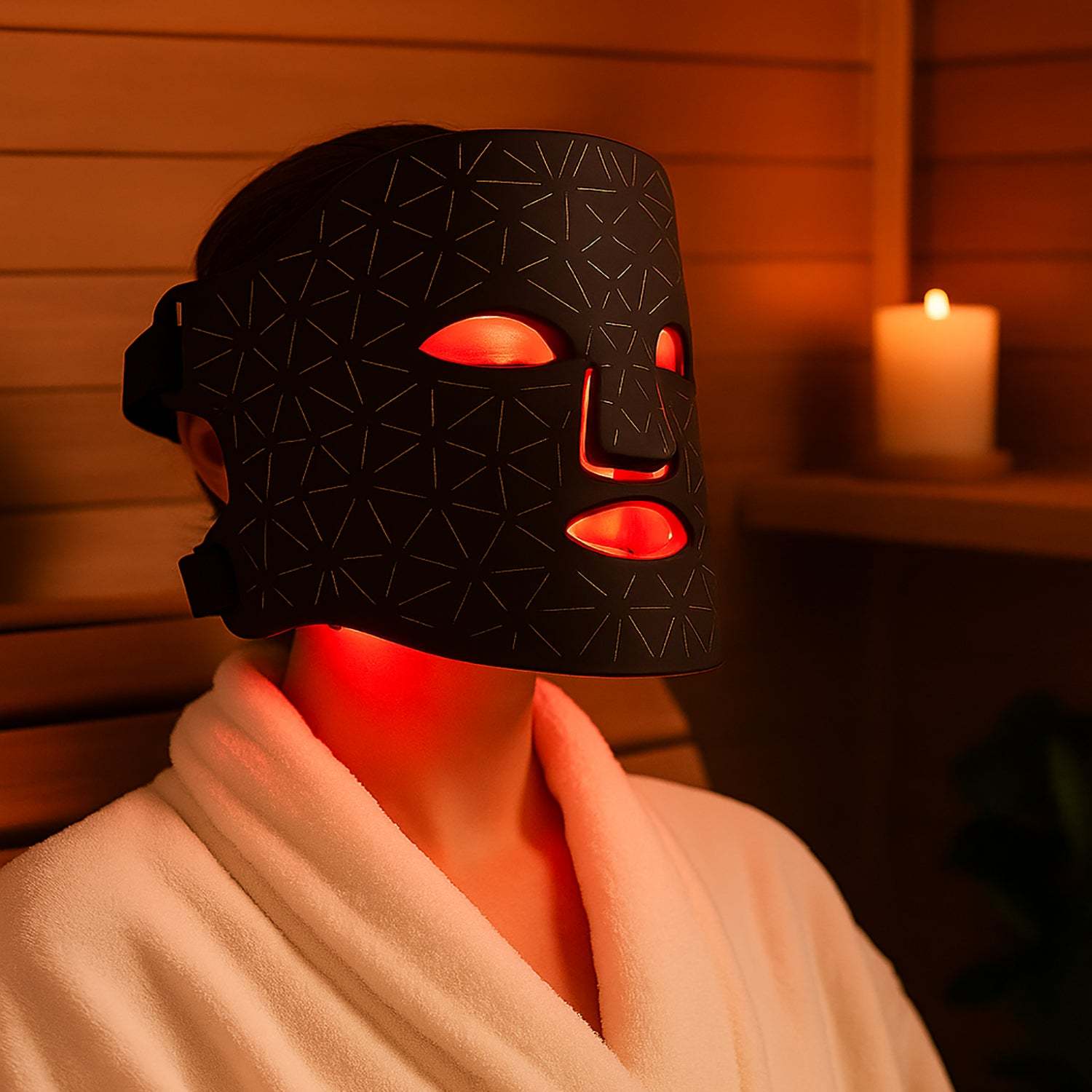 Glomask® Advanced LED Facial Mask: Enhance Collagen & Skin Clarity