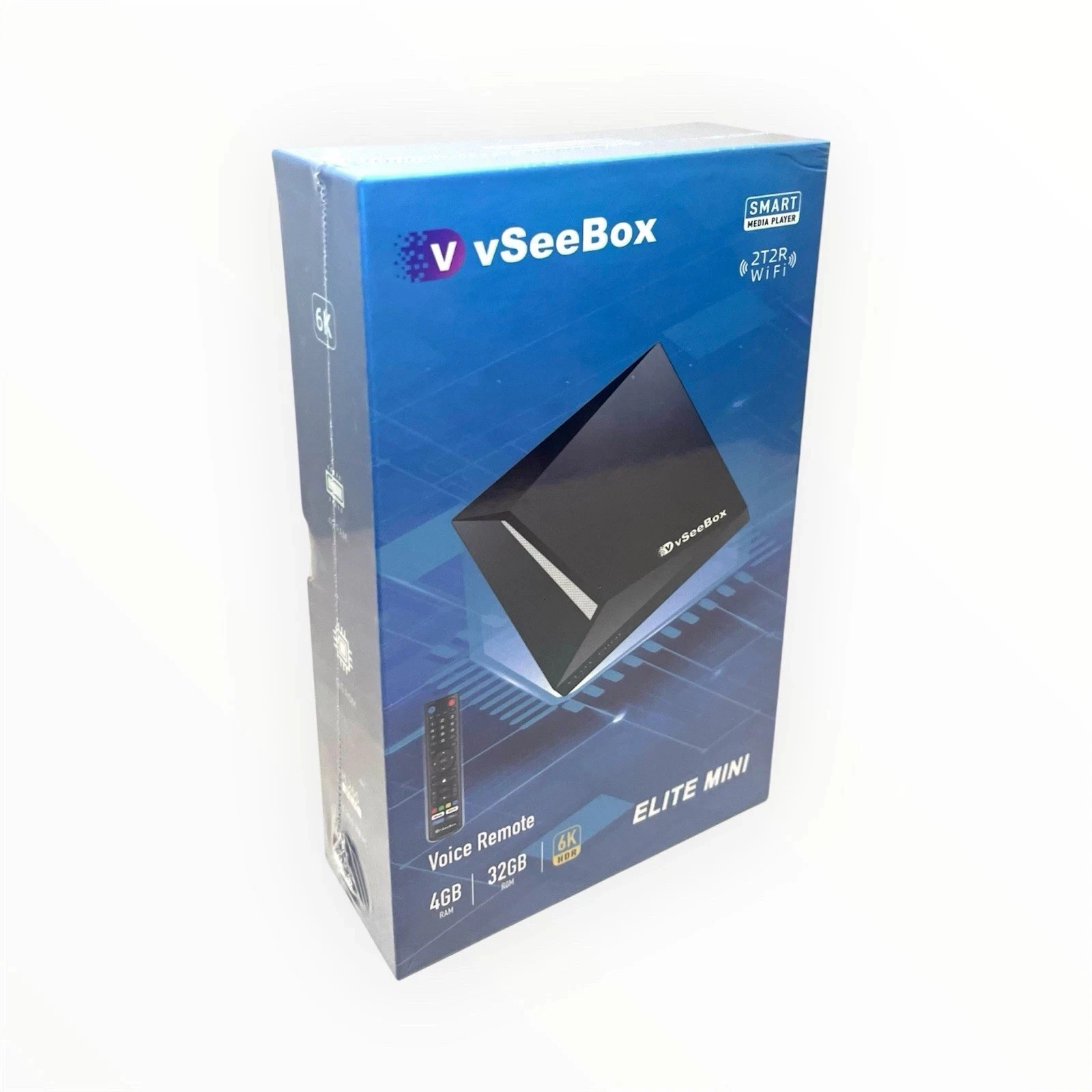 vSeeBox Elite Mini - The Powerful & Portable Streaming Box (4GB/32GB)