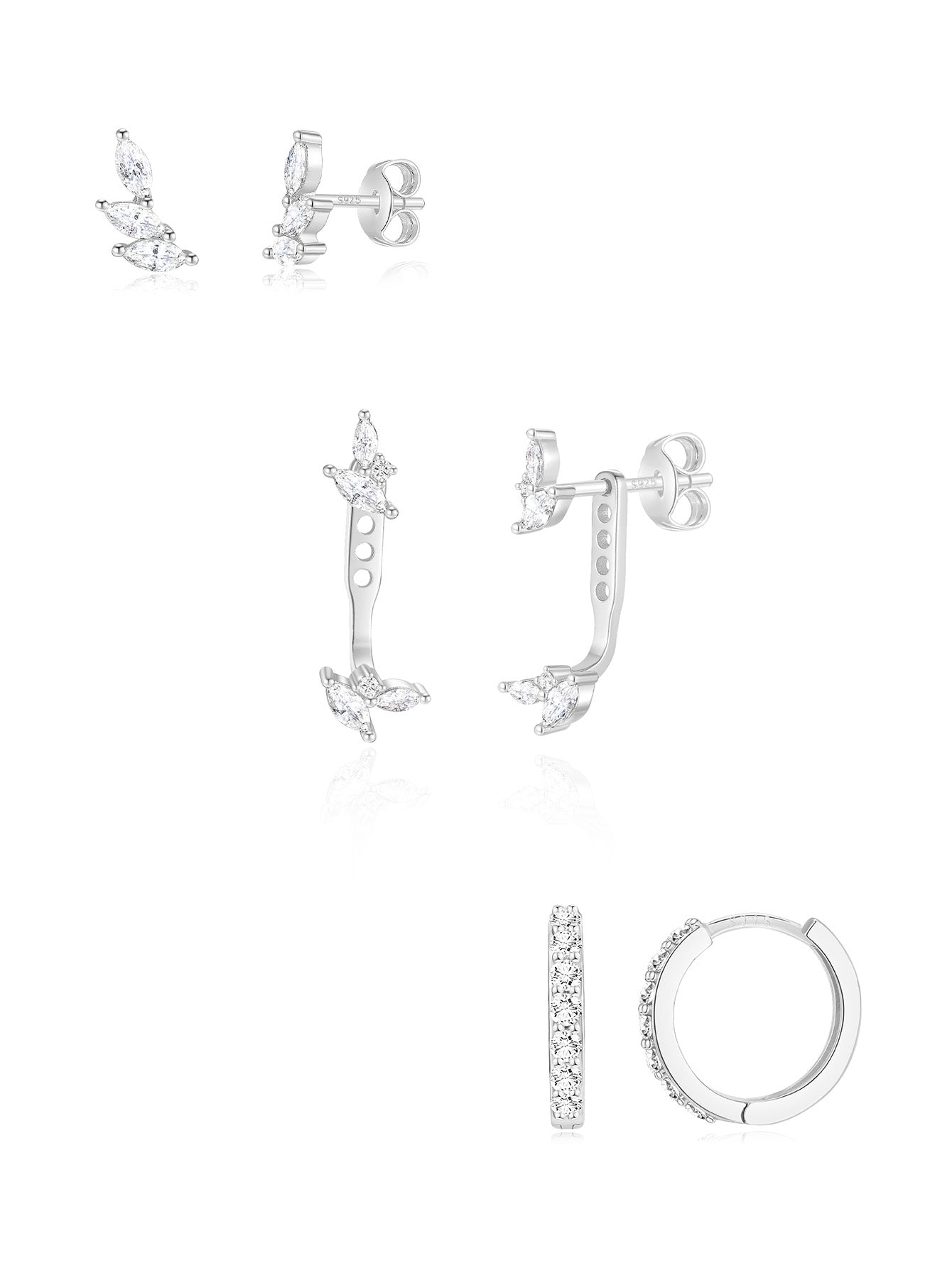 Fashion Horse Eye Zircon Earring Series