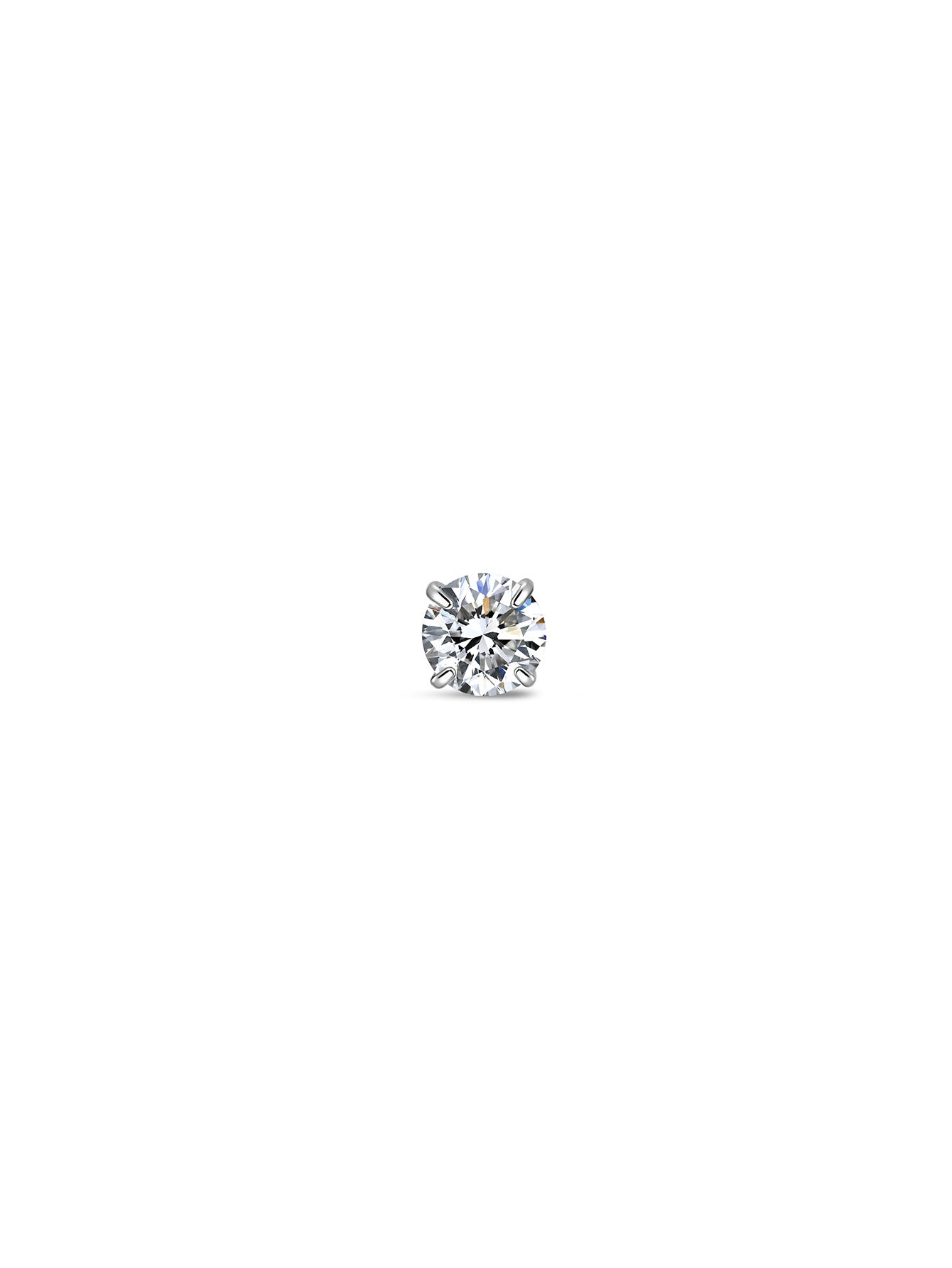 G23 Titanium Shining Classic Ear Piercing Stud 
