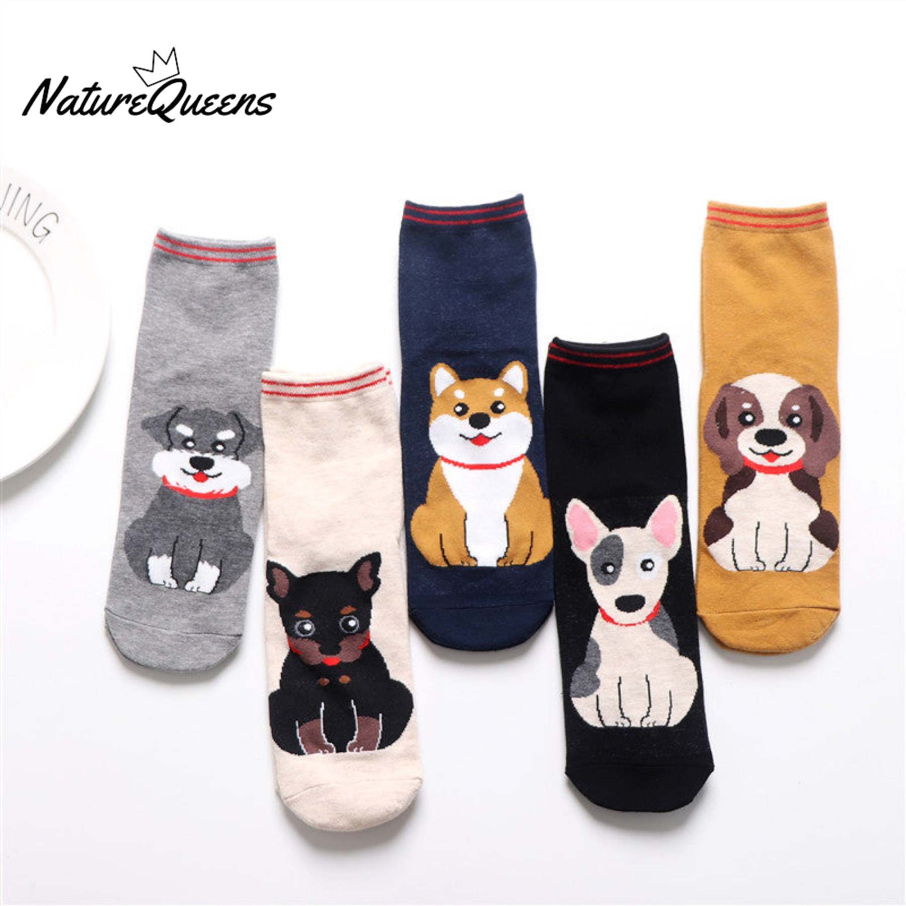 Women's Cute Dog Warm Socks