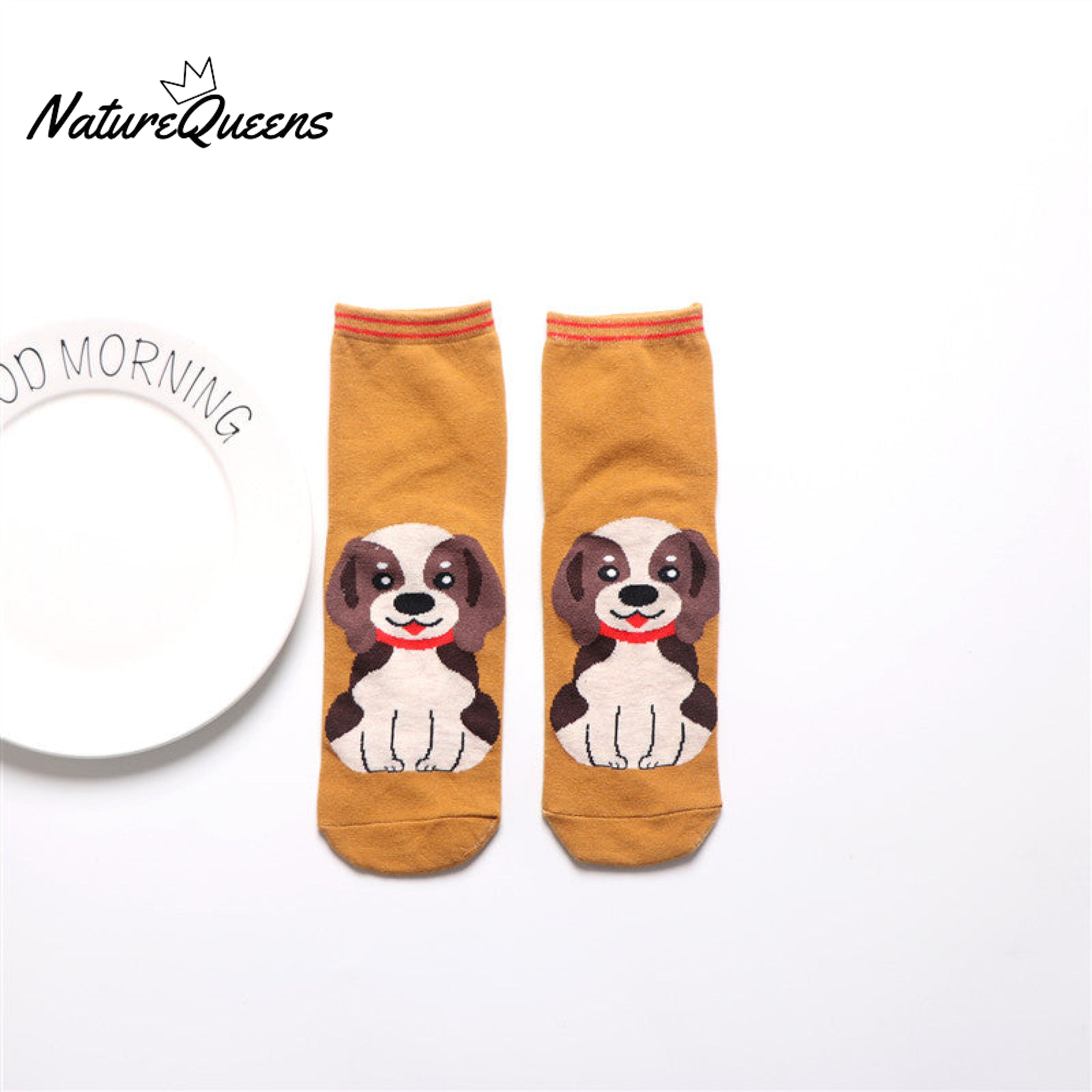 Women's Cute Dog Warm Socks