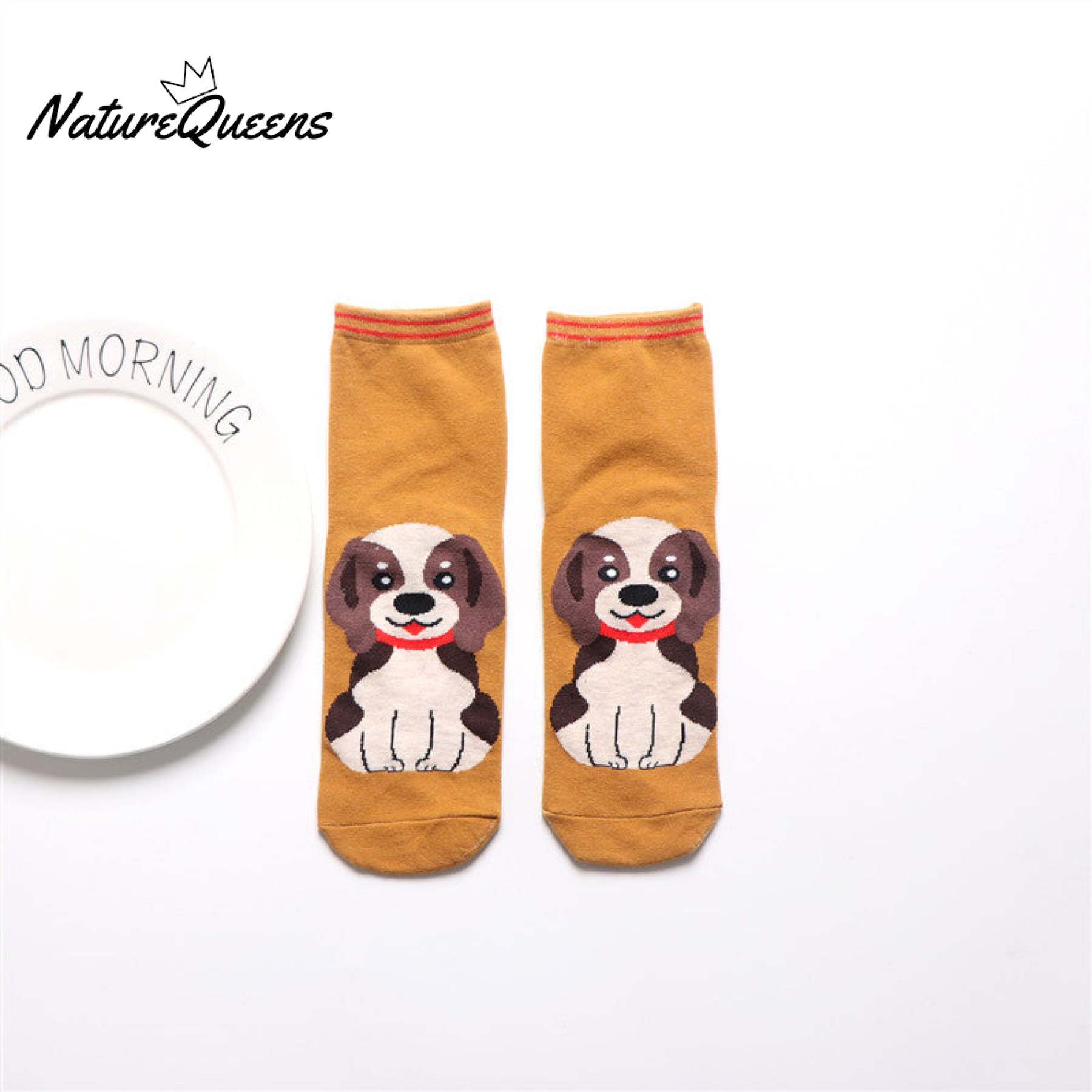 Women's Cute Dog Warm Socks