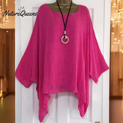 Women's  Irregular Solid Color Casual Shirt