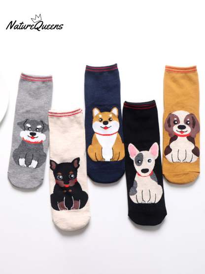 Women's Cute Dog Warm Socks