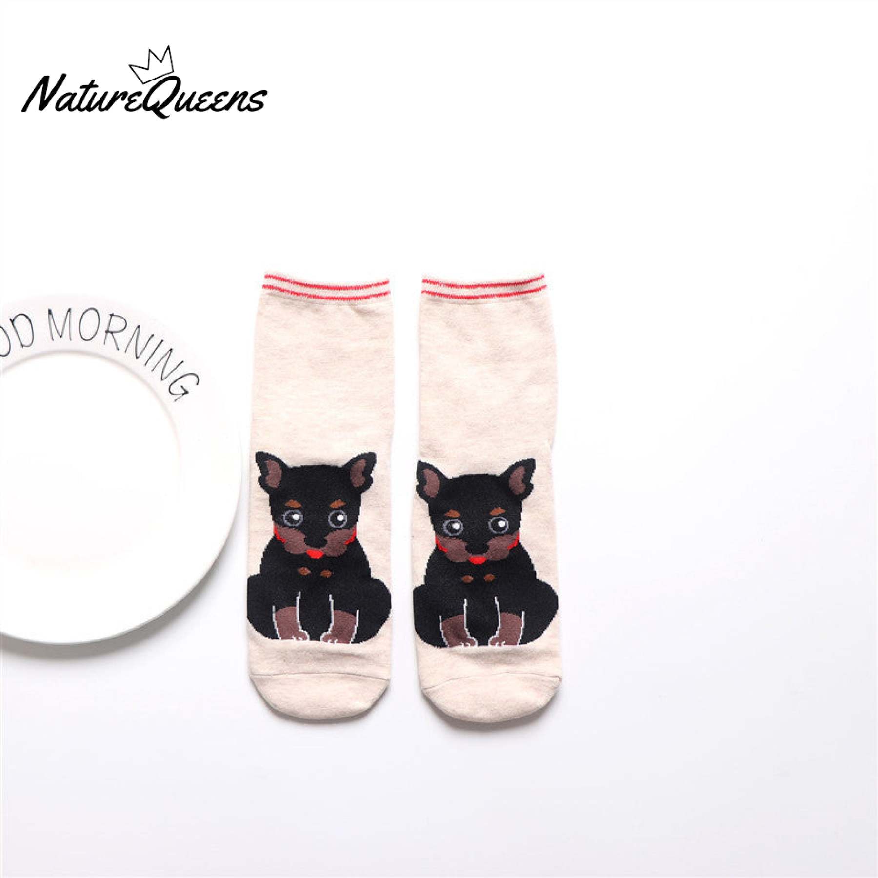 Women's Cute Dog Warm Socks