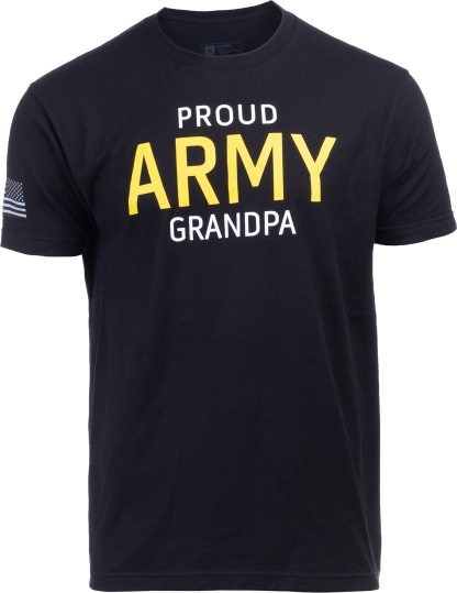Proud Army Family | Licensed U.S. Military Infantry Armor Artillery Tee Shirt (T-Shirt) for Men Women