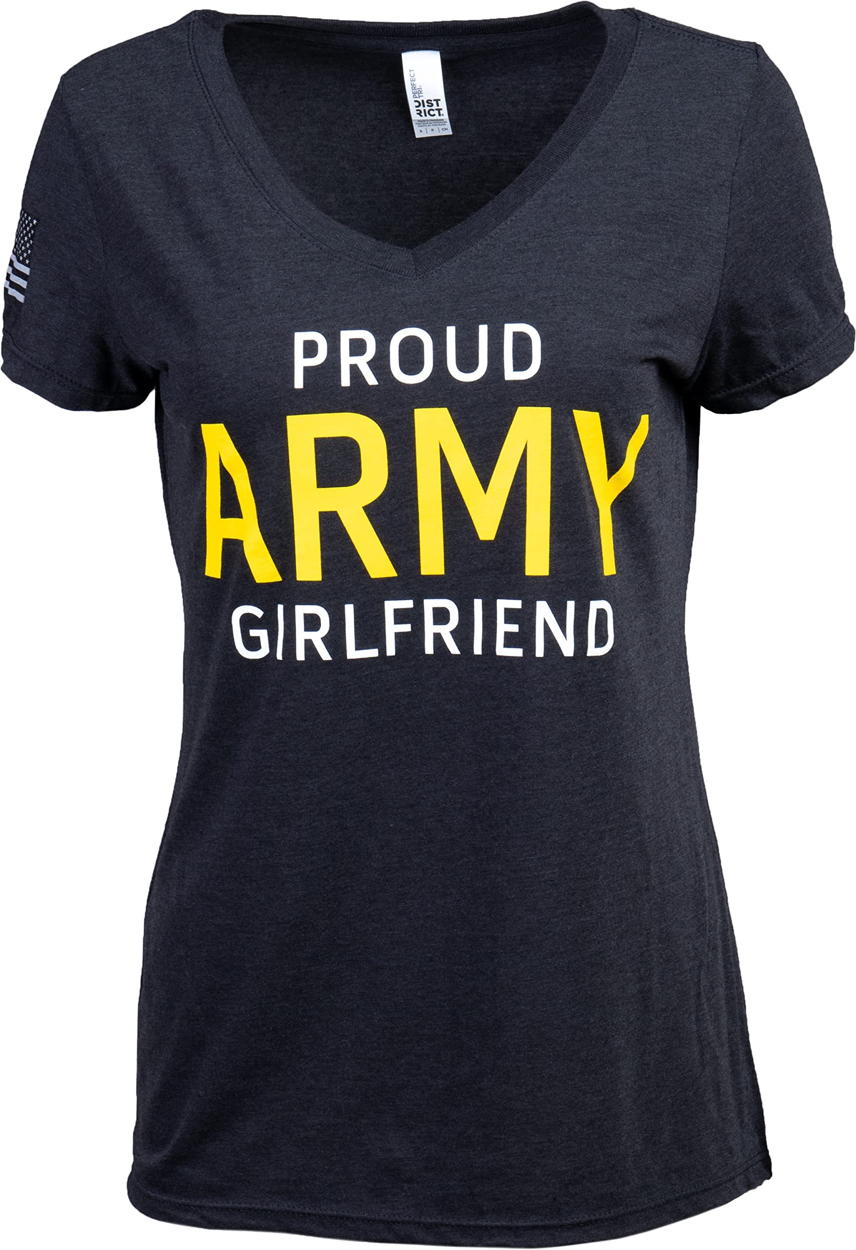 Proud Army Family | Licensed U.S. Military Infantry Armor Artillery Tee Shirt (T-Shirt) for Men Women