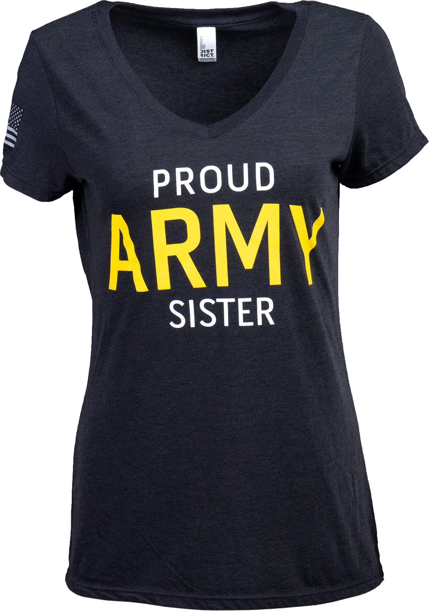 Proud Army Family | Licensed U.S. Military Infantry Armor Artillery Tee Shirt (T-Shirt) for Men Women