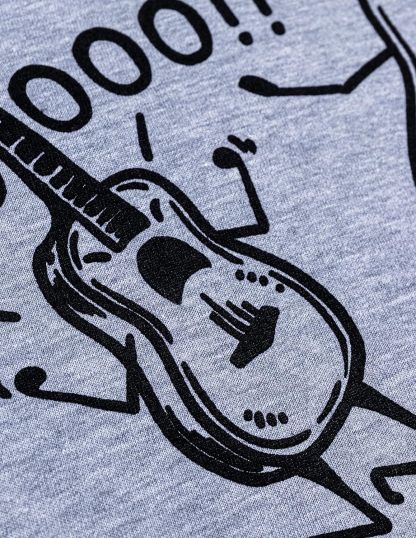 Guitar Player Tee Shirts | Acoustic, Electric, Rock, Bass, Banjo, Ukelele Guitarist Music T-Shirt for Men Women