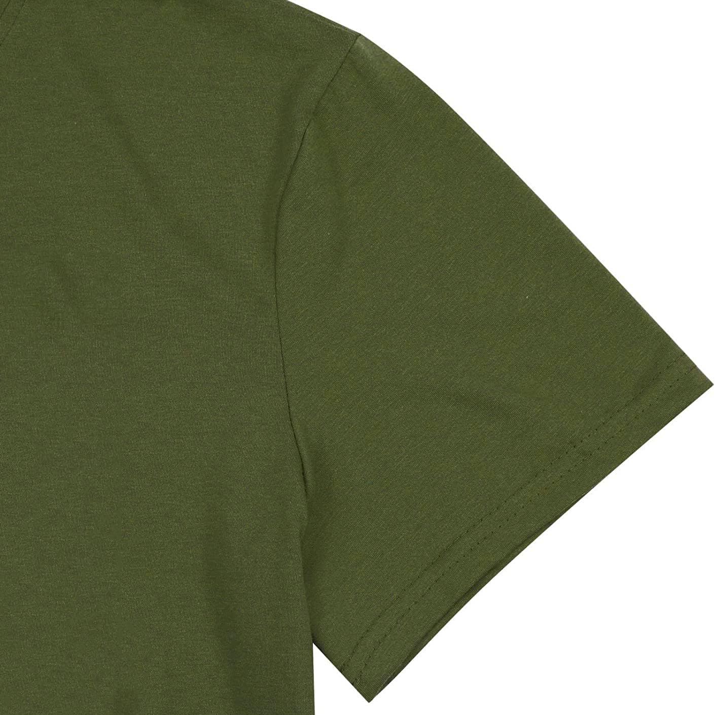 Women’s “Blessed” Graphic T-Shirt – Heart Letter Print, Short Sleeve Crewneck, Cotton Blend, Green