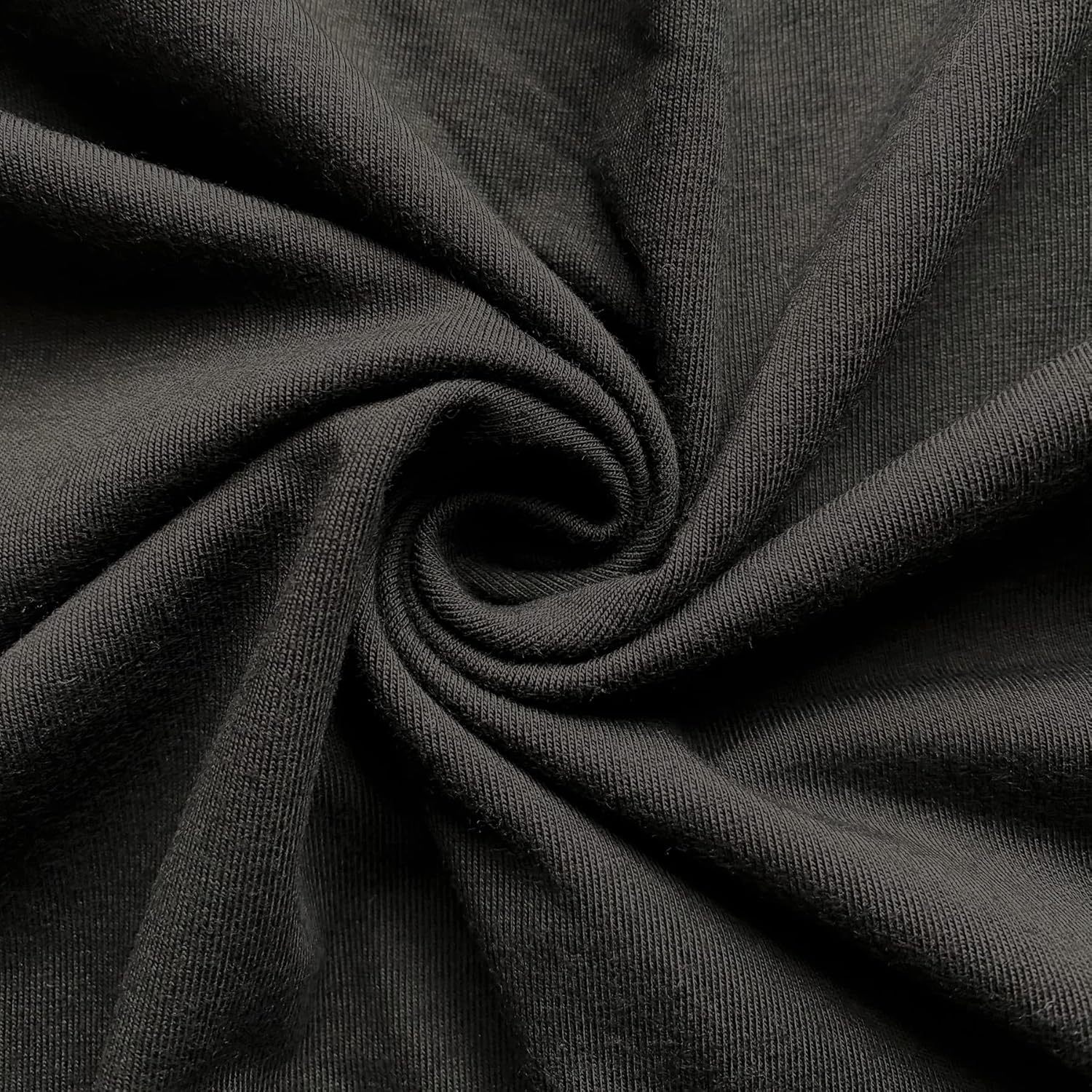 Women’s Casual Graphic Tee – Short Sleeve Crew Neck, Comfortable Everyday Top, Black