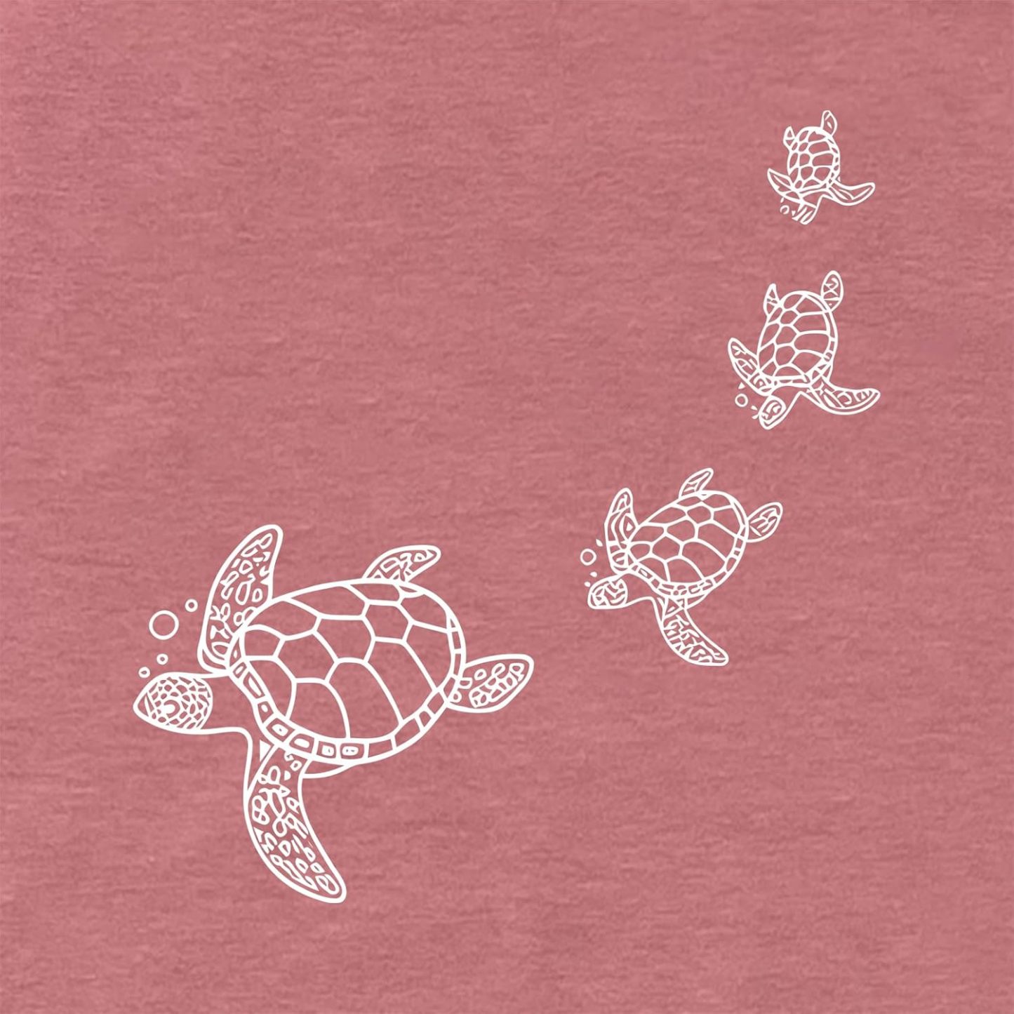 Women’s Casual Graphic Tee – Short Sleeve Crew Neck, Comfortable Relaxed Fit, Mauve