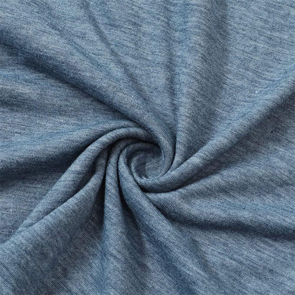 Women’s Nature Outdoor Graphic T-Shirt – Vintage Pine Tree, Two-Sided Print, Short Sleeve Crewneck, Cotton Blend, Blue