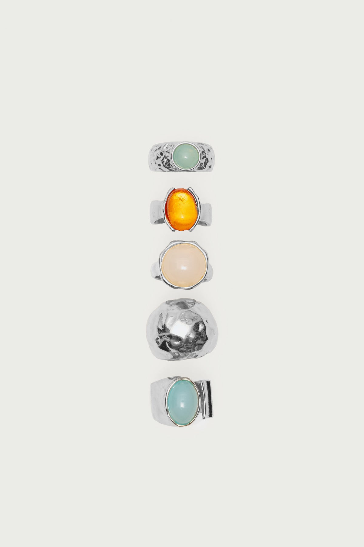 Assorted Gemstone Ring Pack-Juice Dress