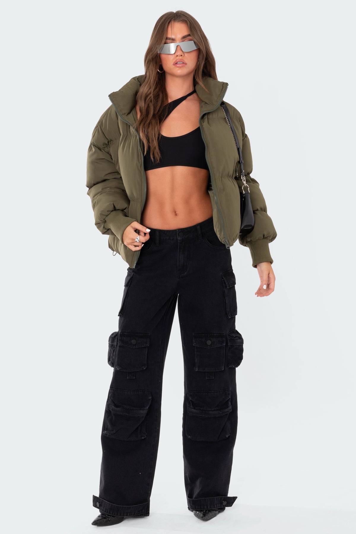 Luca Oversized Puffer-Juice Dress