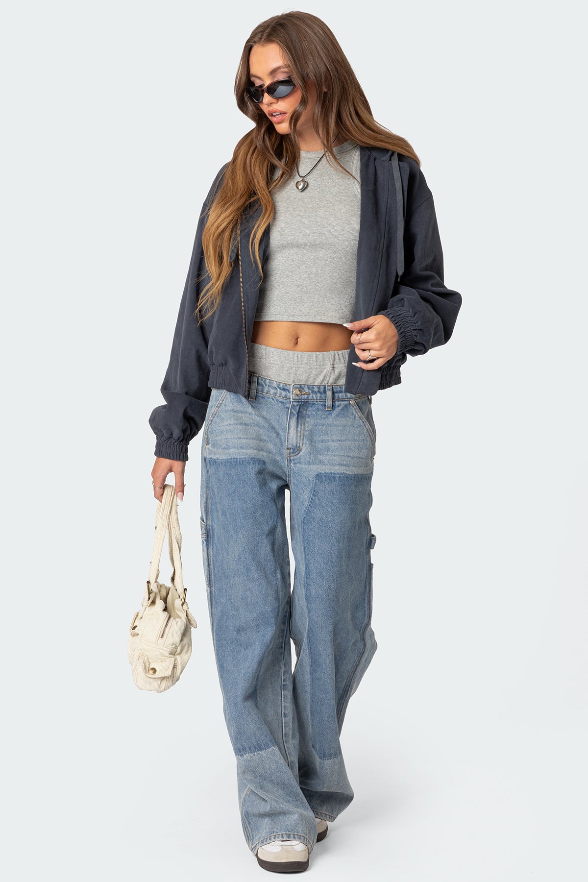 Milly Oversized Cropped Jacket-Juice Dress