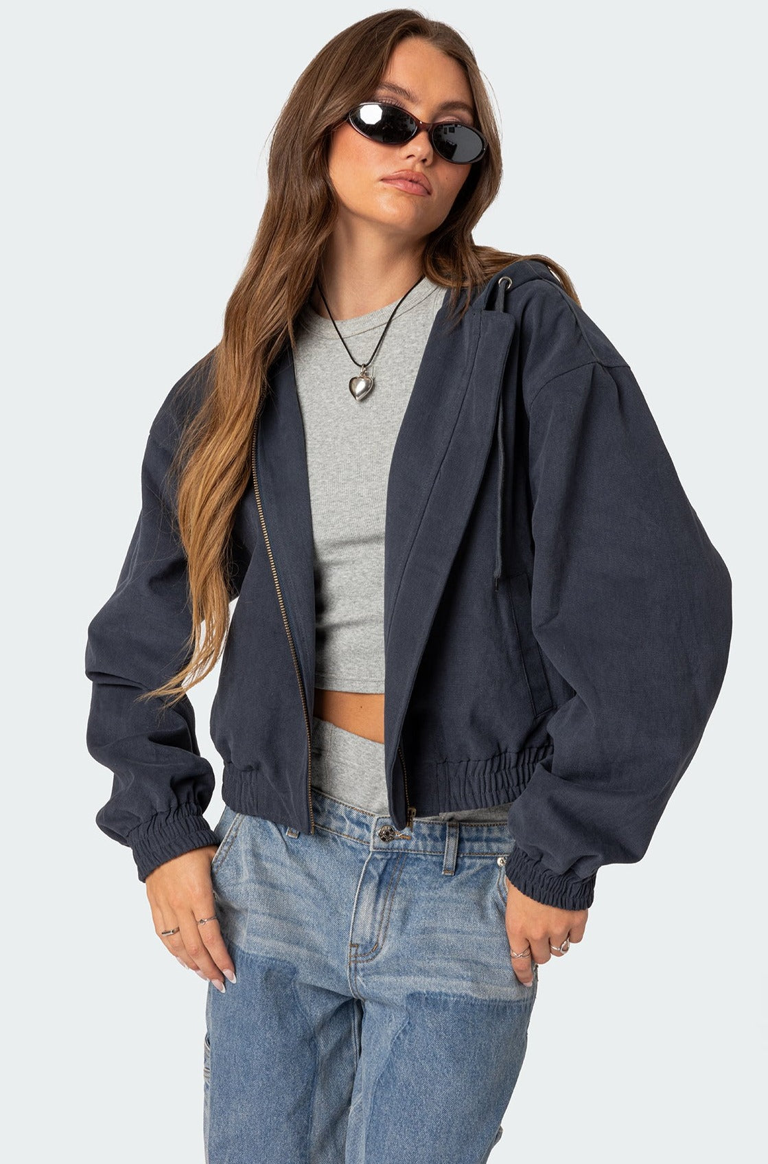 Milly Oversized Cropped Jacket-Juice Dress